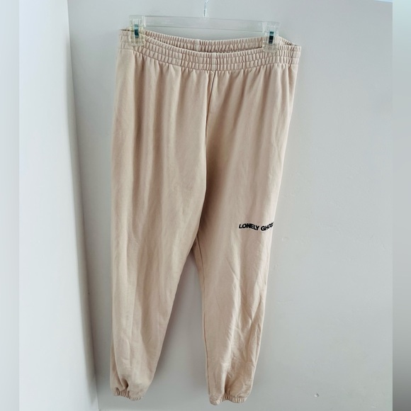 Lonely Ghost Daily’s Beige Sweatpants XL - Picture 3 of 7